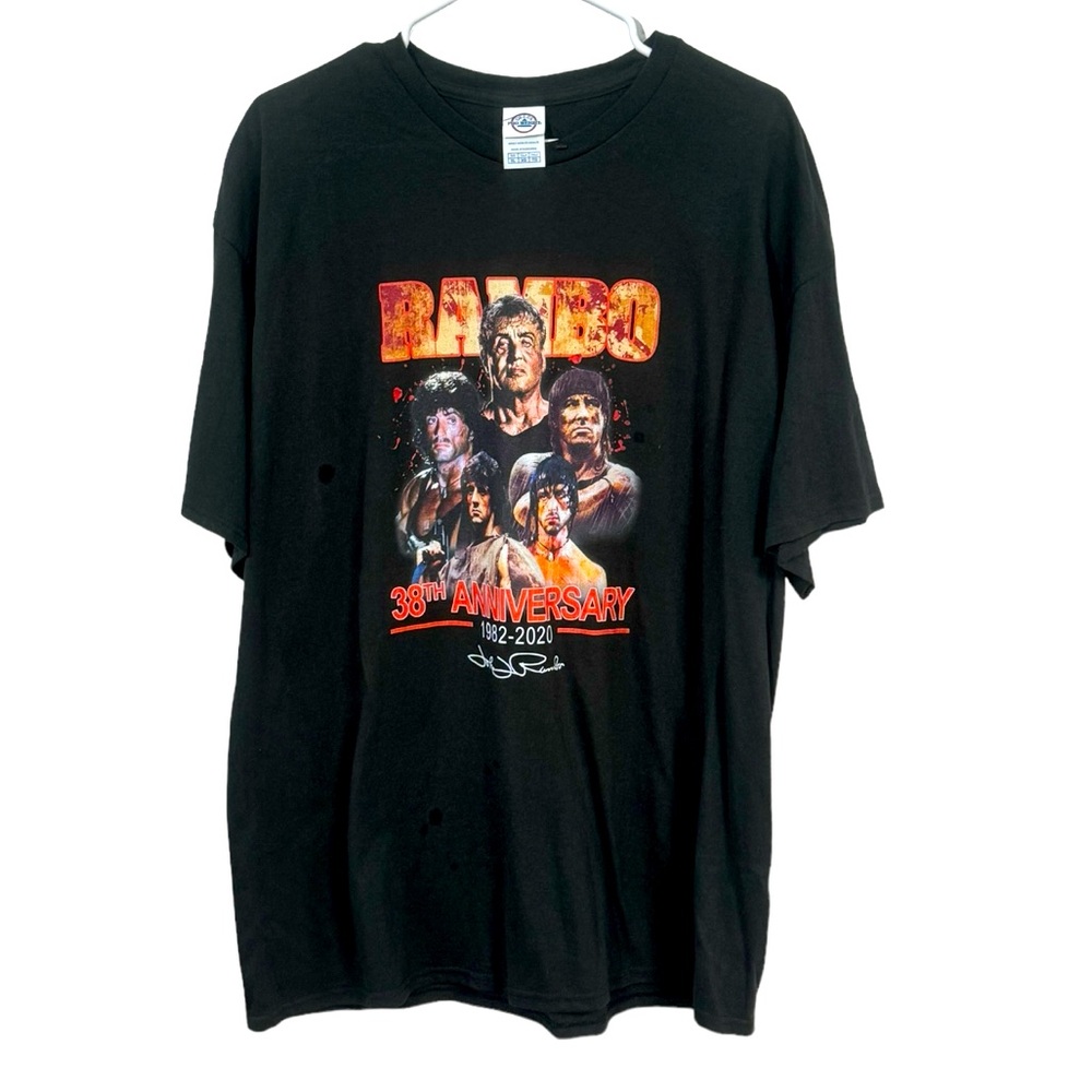 Rambo Men’s 38th‎ Anniversary T-shirt XL